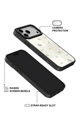 Raised camera bezel protection on personalized iPhone case by MultiCustomize