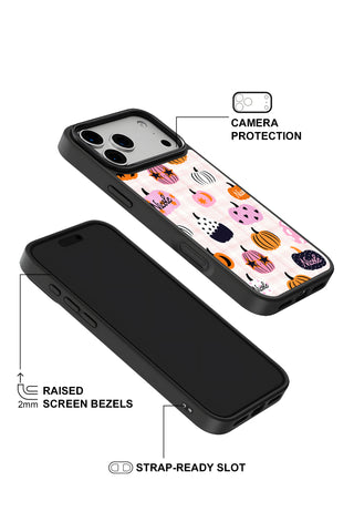 Raised camera bezel protection on personalized iPhone case by MultiCustomize