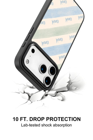 10ft drop protection and shock absorption of custom iPhone case by MultiCustomize