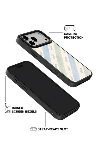 Raised camera bezel protection on personalized iPhone case by MultiCustomize