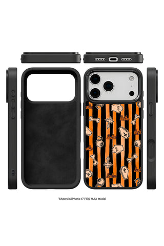 Exploded view showing multi-layer protection and MagSafe ring of custom iPhone case by MultiCustomize