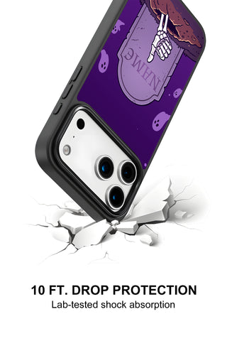 10ft drop protection and shock absorption of custom iPhone case by MultiCustomize