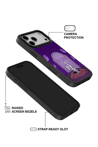 Raised camera bezel protection on personalized iPhone case by MultiCustomize