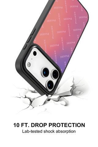 10ft drop protection and shock absorption of custom iPhone case by MultiCustomize
