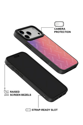 Raised camera bezel protection on personalized iPhone case by MultiCustomize
