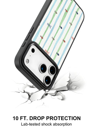 10ft drop protection and shock absorption of custom iPhone case by MultiCustomize