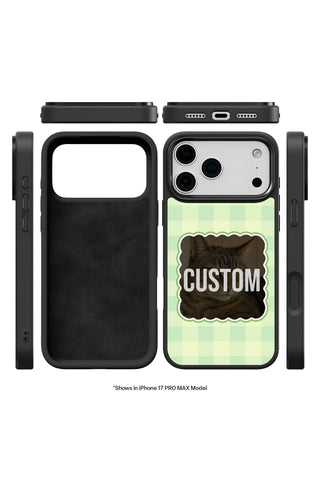 Exploded view showing multi-layer protection and MagSafe ring of custom iPhone case by MultiCustomize