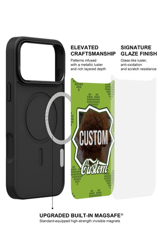 MagSafe magnetic feature on custom iPhone 17 Pro Max case design by MultiCustomize