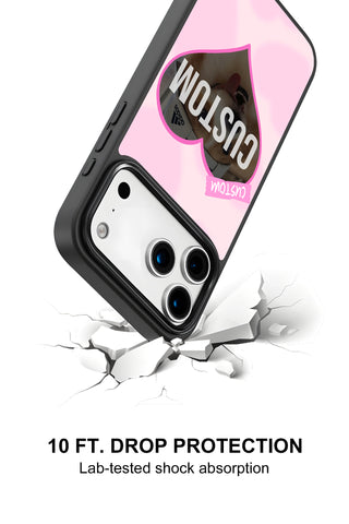 10ft drop protection and shock absorption of custom iPhone case by MultiCustomize