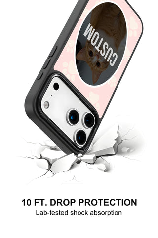 10ft drop protection and shock absorption of custom iPhone case by MultiCustomize