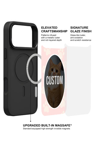 MagSafe magnetic feature on custom iPhone 17 Pro Max case design by MultiCustomize