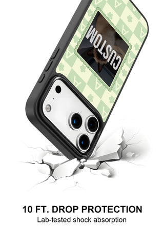 10ft drop protection and shock absorption of custom iPhone case by MultiCustomize