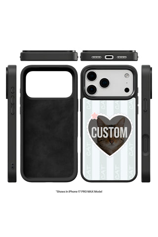 Exploded view showing multi-layer protection and MagSafe ring of custom iPhone case by MultiCustomize