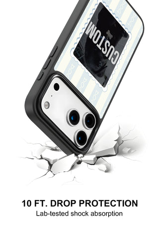 10ft drop protection and shock absorption of custom iPhone case by MultiCustomize