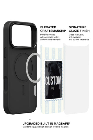 MagSafe magnetic feature on custom iPhone 17 Pro Max case design by MultiCustomize