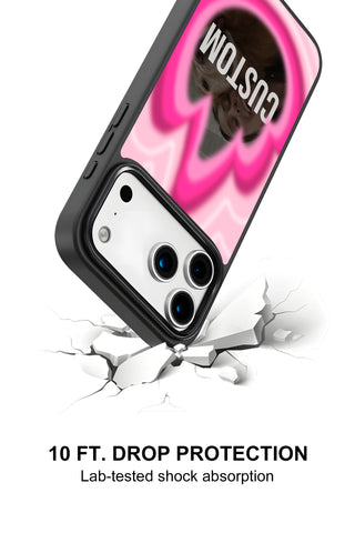 10ft drop protection and shock absorption of custom iPhone case by MultiCustomize