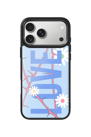 Custom Text iPhone 18 Pro Max Case, thorny daisies Design by MultiCustomize