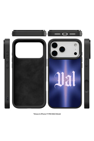 Exploded view showing multi-layer protection and MagSafe ring of custom iPhone case by MultiCustomize