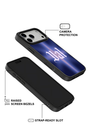 Raised camera bezel protection on personalized iPhone case by MultiCustomize